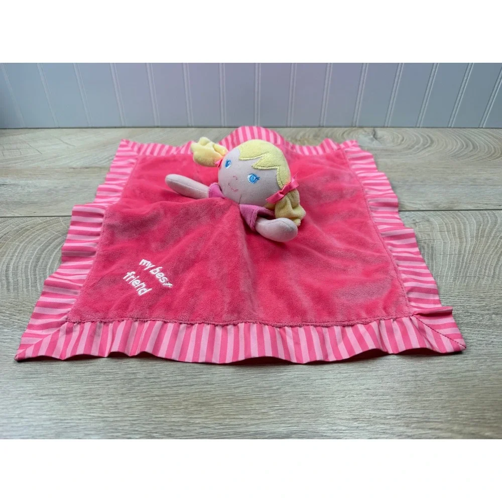 Garanimals Pink Doll Security Blanket My Best Friend Plush Ruffle 86651